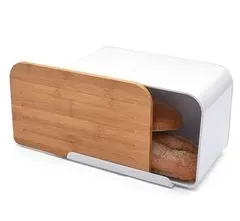 KINGHoff Zásobník na chléb Ocelový Chlebník s deskou Kh-1072 