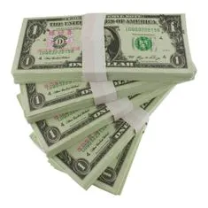 Northix Falešné peníze – 1 americký dolar (100 bankovek) 