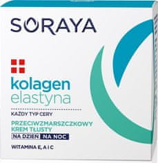 Soraya Kolagenový elastinový krém proti vráskám na den a noc 50 ml