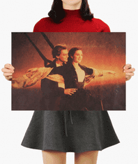 Tie Ler  Plakát Titanic, Leonardo DiCaprio a Kate Winslet č.183, 51.5 x 36 cm 