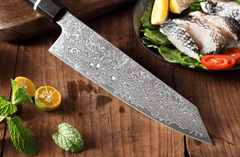 Xinzuo  Šéfkuchařský nůž Kiritsuke 8.5" XINZUO OSAKA 67 vrstev damaškové oceli 