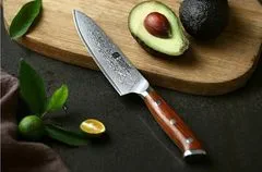 Xinzuo  Víceúčelový nůž 5" XINZUO AIČI 67 vrstev damaškové oceli 
