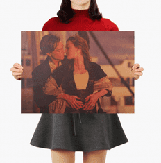 Tie Ler  Plakát Titanic, Leonardo DiCaprio a Kate Winslet č.185, 50.5 x 35 cm 