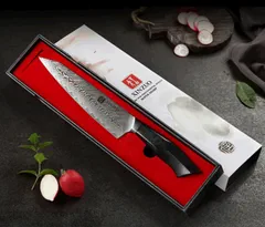 Xinzuo  Kuchyňský nůž 8.3" XINZUO ŠIGA 67 vrstev damaškové oceli 