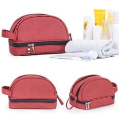 ELPINIO cestovní kosmetická taška - červená