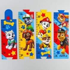 Paw Patrol Puppy hlídka. výška měřící samolepka "přátelé