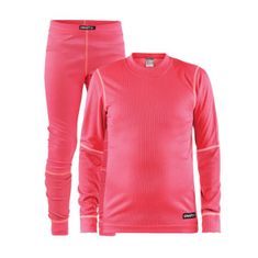 Craft Set Baselayer Junior růžová 122