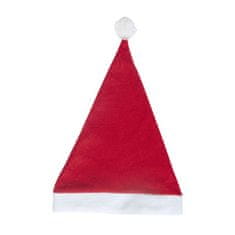 OOTB Vánoční Mikulášská čepice červená 46x30cm