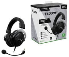 HyperX CloudX, černá/stříbrná (4P5H8AA)