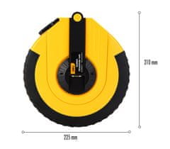 Deli Tools Pásmo měřící 50m EDL9850ZY