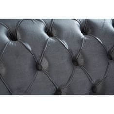 Invicta Interior (3186) PARIS II. luxusní rohová stříbrno-šedá pohovka