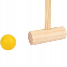 Tooky Toy Dřevěná kriketová zahradní sportovní hra Tooky Toy