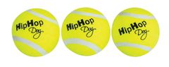 HipHop Dog Balení-tenisový míček pískací 5cm hiphop dog, míče