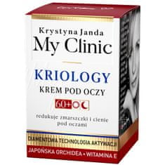 JANDA My Clinic Cryology 60+ oční krém proti vráskám - japonská orchidej a vitamin E 15ml
