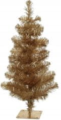 Kaemingk Umělý vánoční stromek na podstavci 75 cm zlatý