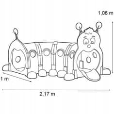 Tunel pro děti Caterpillar 178 cm Modular P