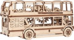 Wooden city 3D puzzle Londýnský autobus 216 dílů