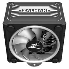 Zalman chladič CPU CNPS16X Black / 120 mm ventilátor / 4 heatpipe / RGB / PWM / 165 mm výška / černý