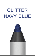 Wunder2 SUPER STAY LINER - Glitter navy blue voděodolná tužka na oči 1,2g