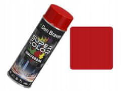 Bostik Super Color univerzální lak ve spreji 400 ml červený