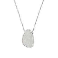 SCENTO Parfémový náhrdelník ve tvaru kapky (Stříbrný)