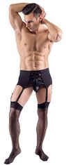 SvenjoymentUnderwear Svenjoyment Suspender Belt (Black), pánský fetish podvazkový pás M