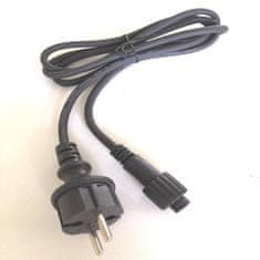 DecoLED Zdrojový kabel exteriér, bez AC/DC, černý