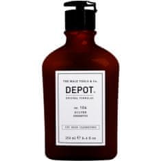 DEPOT No. 104 Silver - šampon pro šedivé a odbarvené vlasy pro muže, 250 ml