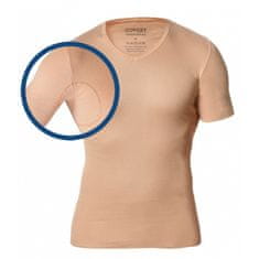 Pánské neviditelné tričko béžové (145685-410) - velikost XL