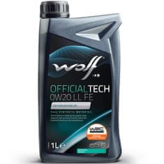 Wolf Lubricants Syntetický motorový olej Wolf Officialtech 0W-20 LongLife FE 1l