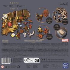 Trefl Wood Craft Origin puzzle Marvel: Rukavice nekonečna 505 dílků