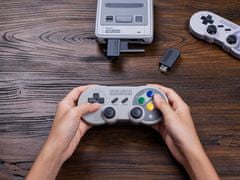 Přijímač hraje xbox ps4 pad na (S)NES Mini