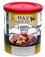 FALCO MAX deluxe kostky libové svaloviny se srdcem 8x800 g