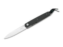 Böker Plus 01BO079 LRF Carbon gentlemanský kapesní nůž 7,8 cm, uhlíková vlákna