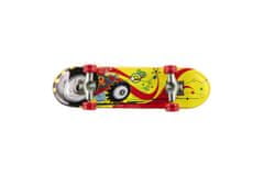 INTEREST Skateboard prstový s rampou plast 10cm mix barev na kartě.