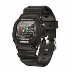 MaxCom Chytré hodinky smartwatch FW22 černé