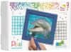 Pixelhobby Dárkový balíček - Pixel kreativní sada - Delfín 
