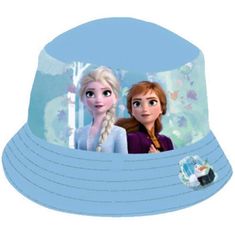 Exity Dívčí klobouk Ledové království - Anna a Elsa 52 Modrá