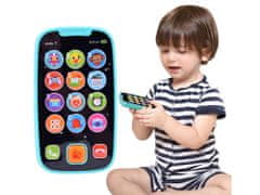 HOLA První telefon pro dítě ZA2831 - Modrý
