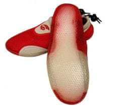 HolidaySport Dámské neoprenové boty do vody Alba šedočervené vel. 35 - Velikost: 35