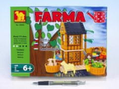 Dromader Stavebnice Dromader Farma 28404 173ks v krabici 25,5x18,5x4,5cm