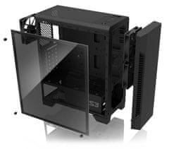 Zalman case miditower S3 TG, ATX, 3x 120mm ventilátor, 1x USB 3.0, 2x USB 2.0, průhledná bočnice, černá, bez zdroje