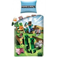 Halantex Bavlněné ložní povlečení Minecraft - Farma