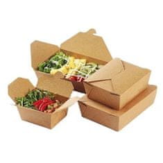 EKO krabička na jídlo - papírový menubox na jídlo 900 ml (450ks)