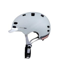 Safe-Tec SK8 White M chytrá bluetooth helma