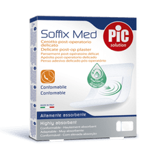 PIC Sofix - Med, Pooperační, antibakteriální náplast 10 X 12 cm, 5ks