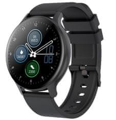 Canyon smart hodinky Badian SW-68 BLACK, 1,28" TFT displej, multi-sport, SpO2, IP68, BT 5.0, Android/iOS