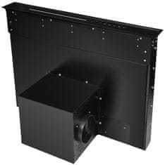 Ciarko Design CDB9001CC Odsavač výsuvný z pracovní desky Moondraft Black, šířka 90 cm