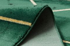 Dywany Łuszczów AKCE: 120x170 cm Kusový koberec Emerald geometric 1012 green and gold 120x170