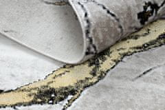 Dywany Łuszczów AKCE: 140x190 cm Kusový koberec Gloss 529A 53 3D mramor ivory/beige 140x190